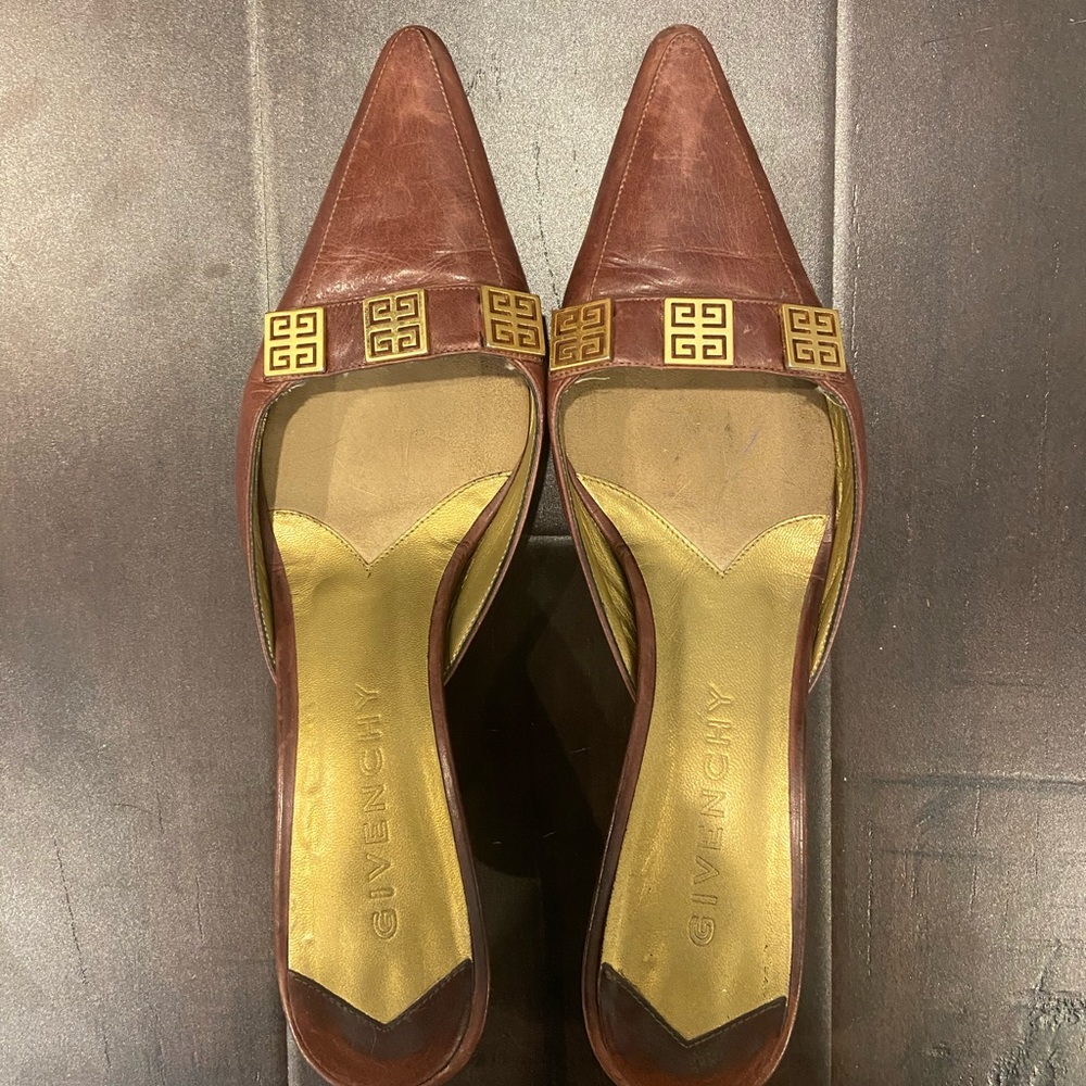 Givenchy kitten heels from the 90s